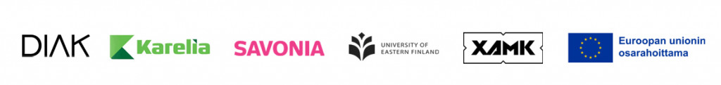 Hankkeen rahoittajan ja korkeakoulujen logot